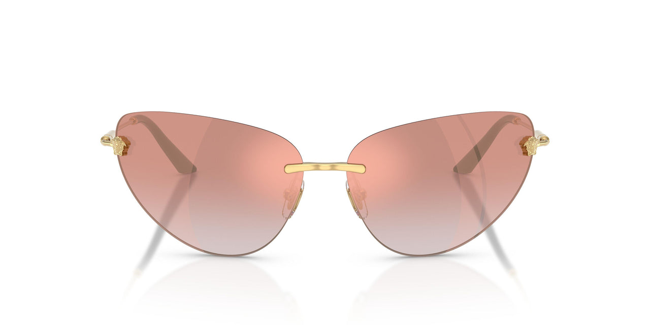 10026F - Gold - Pink Gradient Pink Mirror