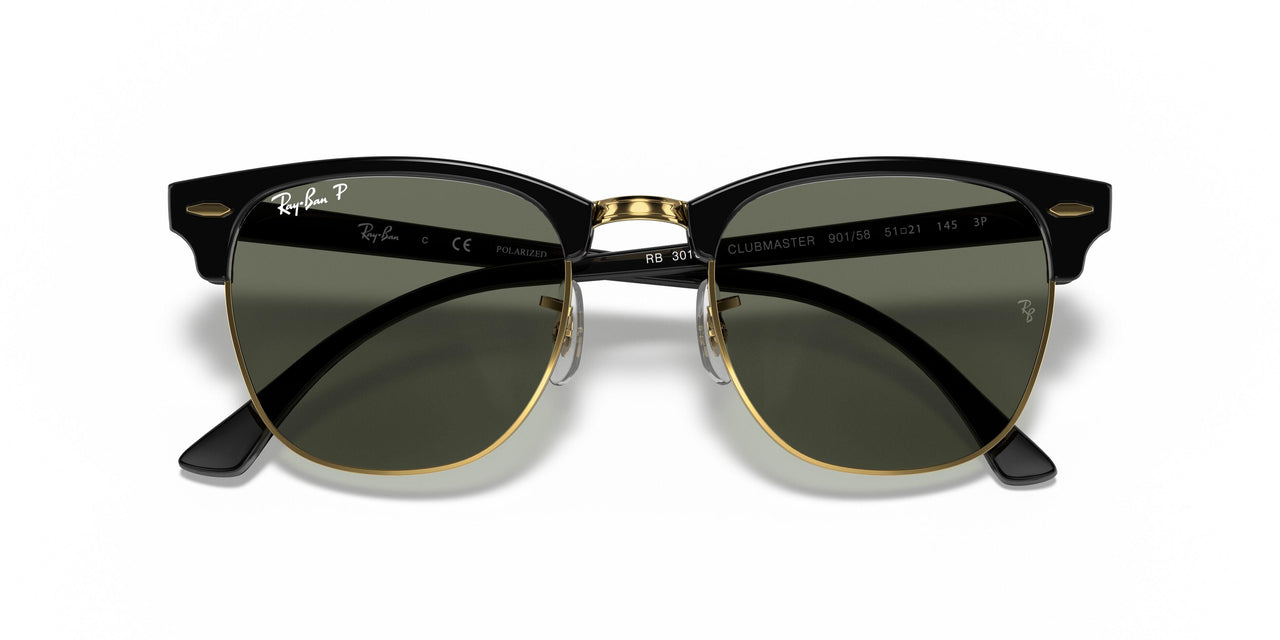 901/58 - Black - Crystal Green Polarized