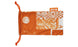 0000060 - Matte Black - Happy Bronze with Orange Mirror