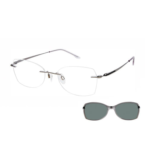 Charmant Pressure Mount TI16733 Eyeglasses