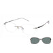 Charmant Pressure Mount TI16733 Eyeglasses