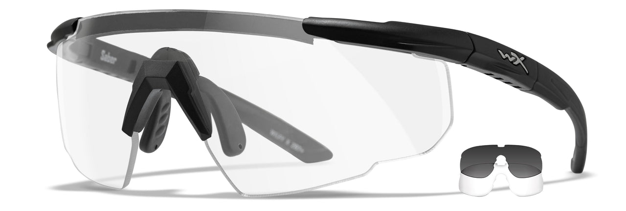 315 - Clear/grey/matte Black Frame - Clear / Grey
