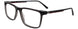 20 - Transparent Dark Grey & Red