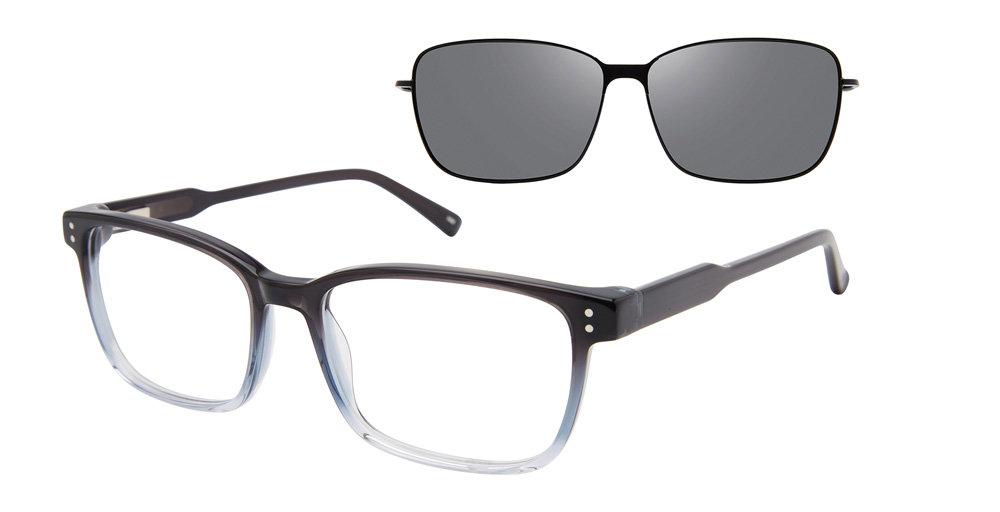 Revolution REV-LEVI-w/Clip Eyeglasses