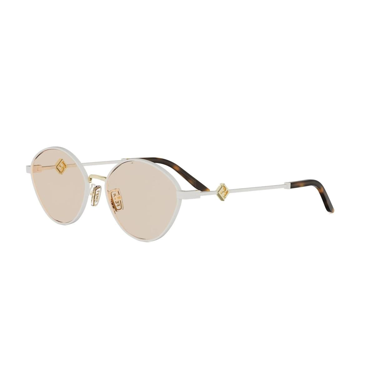 25E - Matte White - Brown