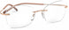 Silhouette TMA - The Icon II Chassis Rimless 5541 Eyeglasses