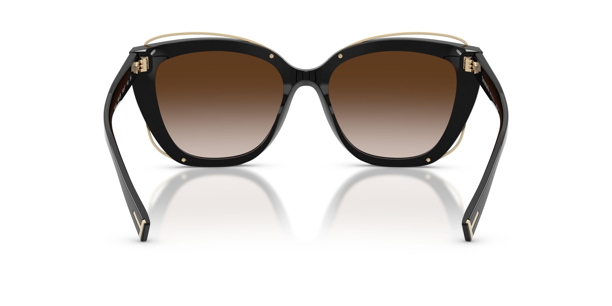 Tiffany & Co. Women\'s Tortoiseshell Sunglasses - Black Gradient Lenses Tiffany & Co. TF4256D Sunglasses | FramesDirect.com main image 2