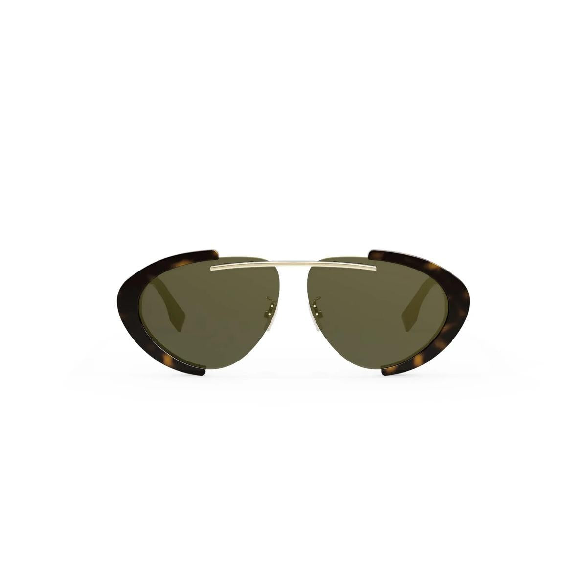 52N - Shiny Dark Havana - Green