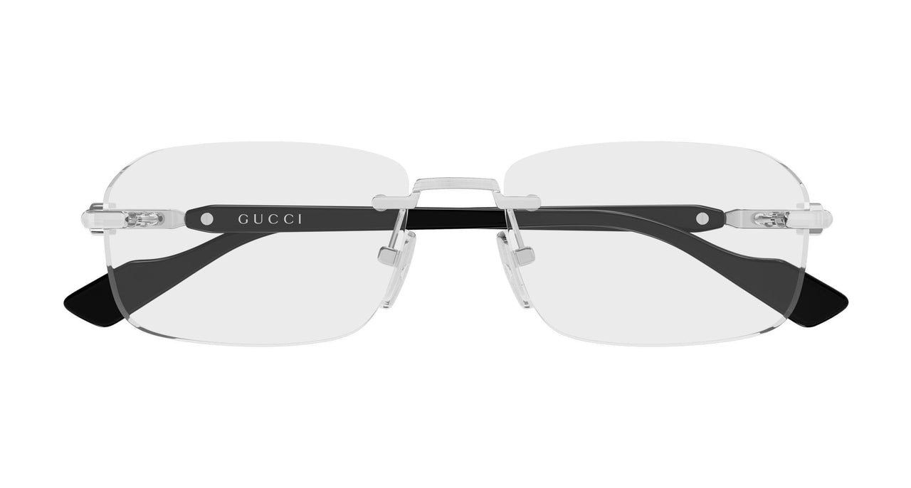 008 - Silver/Black - Transparent