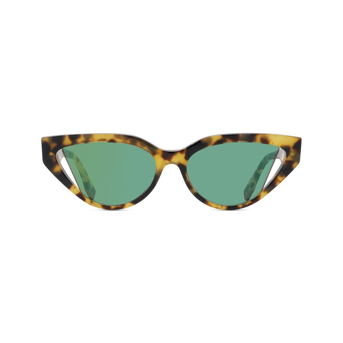 55Q - Shiny Tokyo Havana - Green with Electric Flash