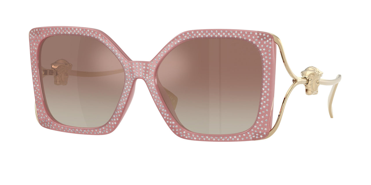 5535B8 - Pink - Gradient Brown Mirror Silver