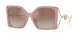 5535B8 - Pink - Gradient Brown Mirror Silver