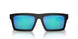 1BO08R - Black - Light Green Mirror Blue