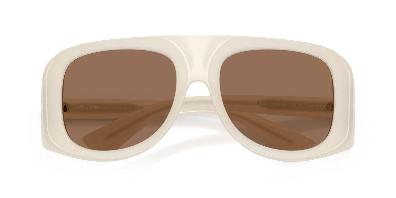 303973 - White - Dark Brown