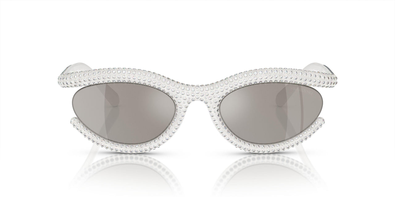 10336G - White - Light Grey Mirror Silver