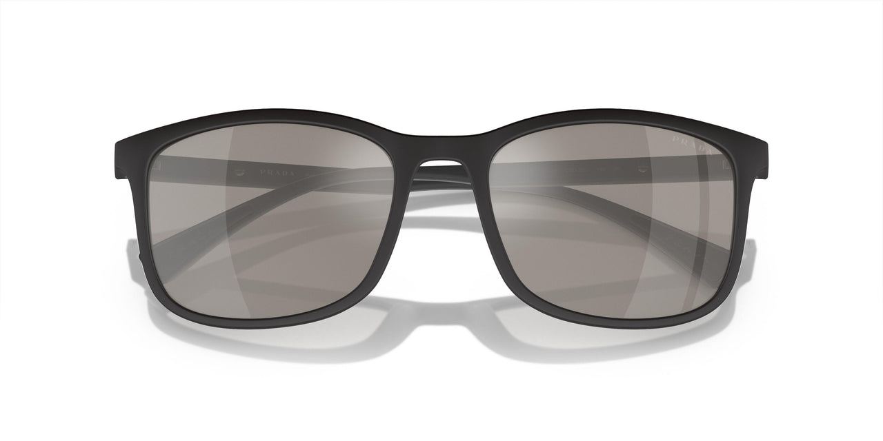 DG02B0 - Black - Light Grey Mirror Silver