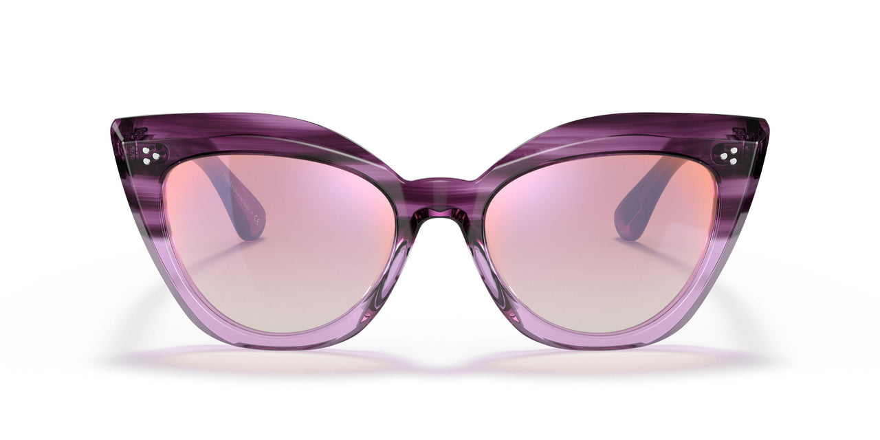 1691H9 - Violet - Soft Pink Gradient Mirror
