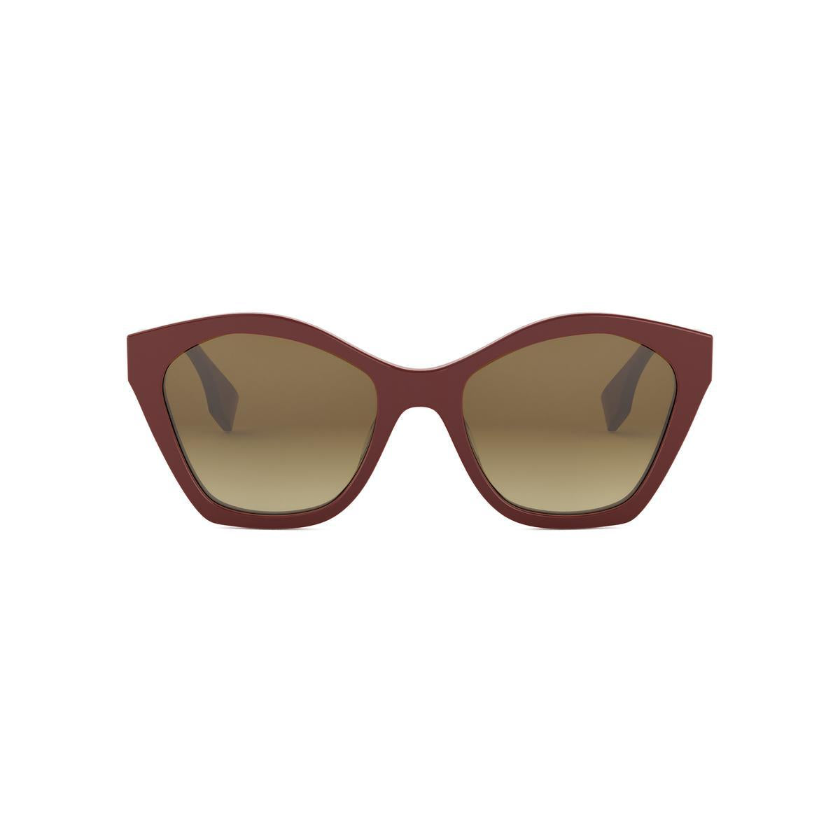 66F - Shiny Red - Gradient Brown