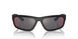 DG008F - Black - Dark Grey Mirror Blue/red