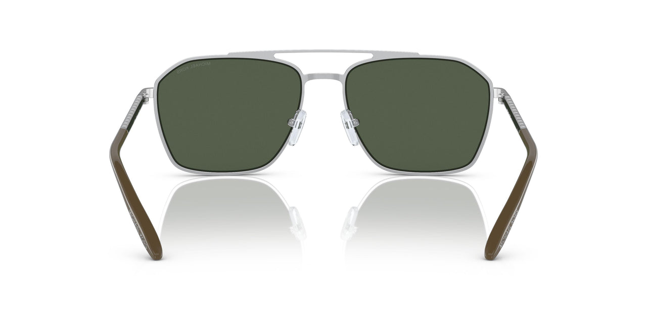 115382 - Silver - Green Solid