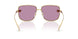 1002AK - Gold - Dark Violet Mirror Silver Int