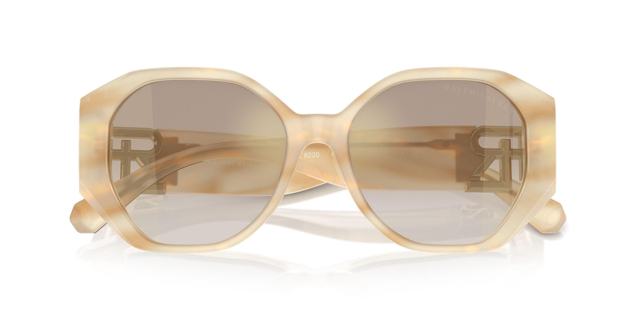 61766E - Brown - Brown Gradient Mirror Gold