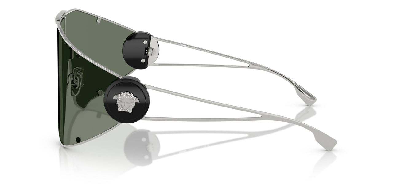 10003H - Silver - Dark Green