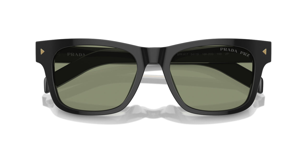 16K20G - Black - Polarized Green
