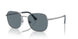 518/3R - Silver - Dark Blue Polarized