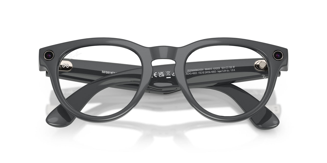 6702CE - Grey - Clear/emerald