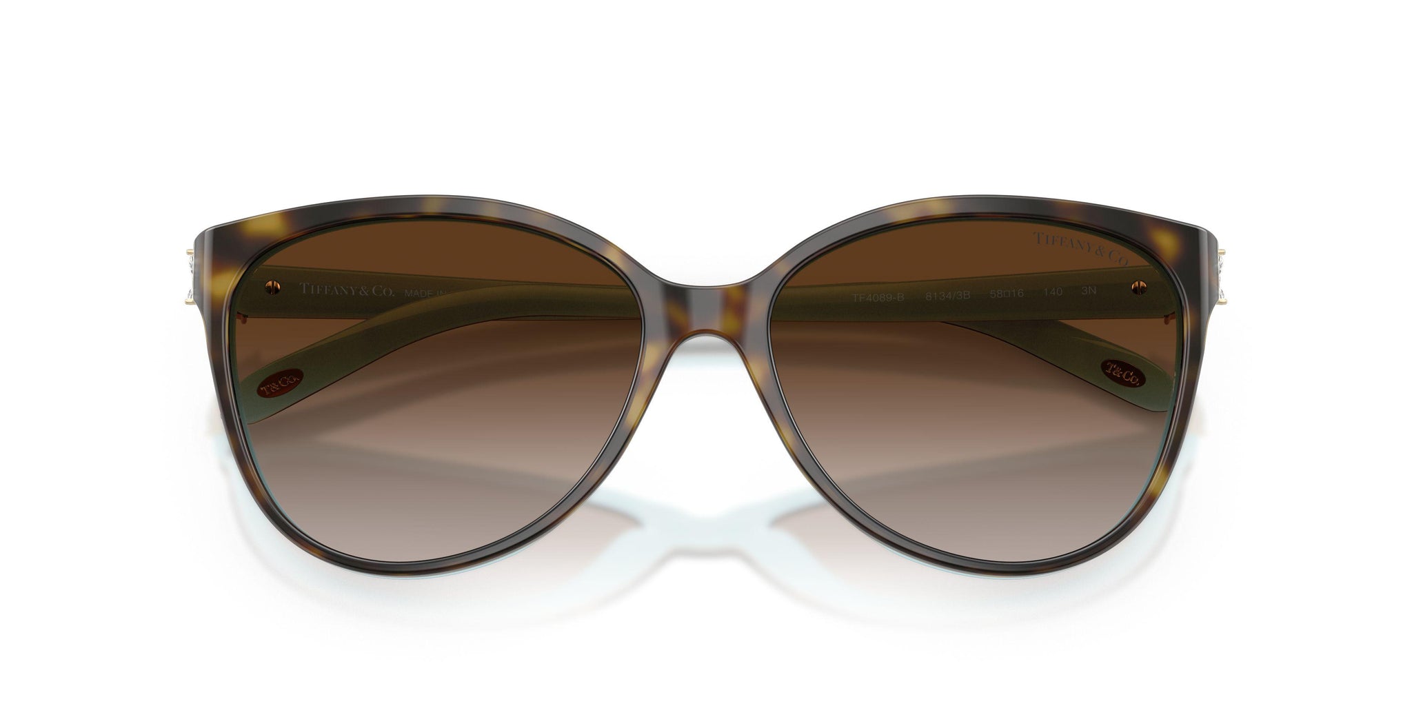 Tiffany & Co. ブラウンキャットアイサングラス Tiffany & Co. Cat Eye Non-Polarized Sunglasses - Havana/Tiffany