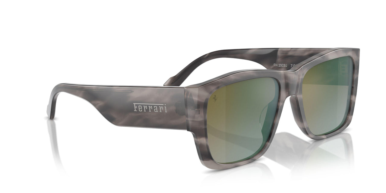 710/9J - Grey - Gradient Green Mirror
