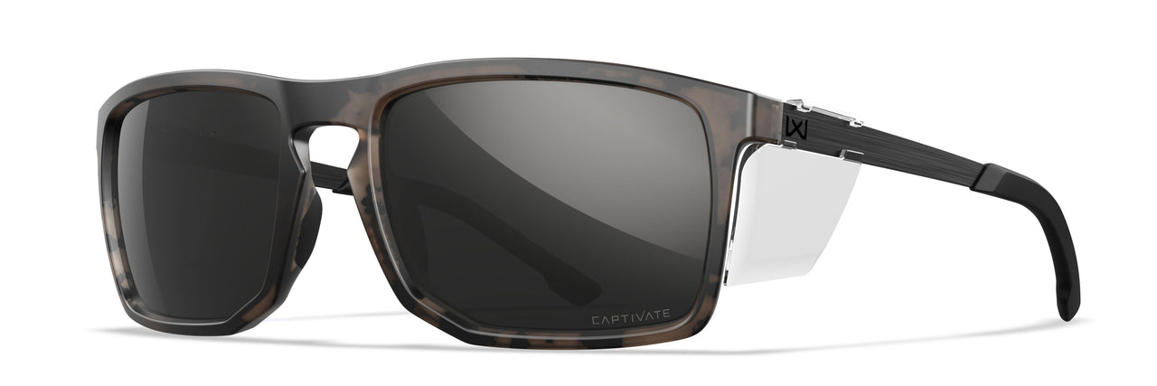 AC6AXE05 Captivate Polarized Black Mirror / Matte Tortoise Brown