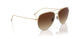 5292Q1 - Gold - Dark Brown Gradient Mirror