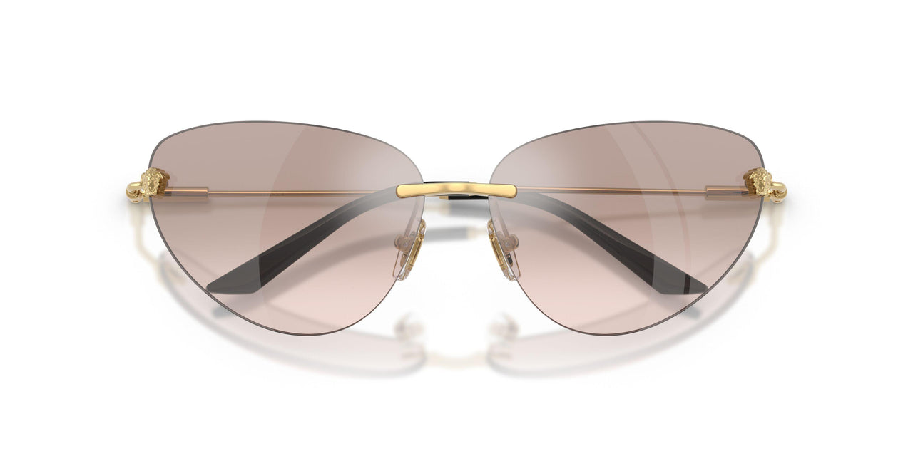 10028Z - Gold - Light Brown Mirror Silver