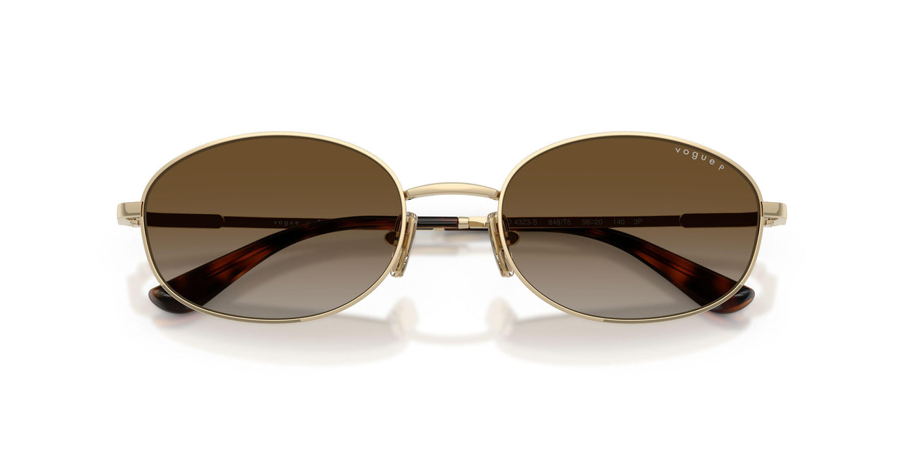 848/T5 - Gold - Grey Gradient Brown Polarized