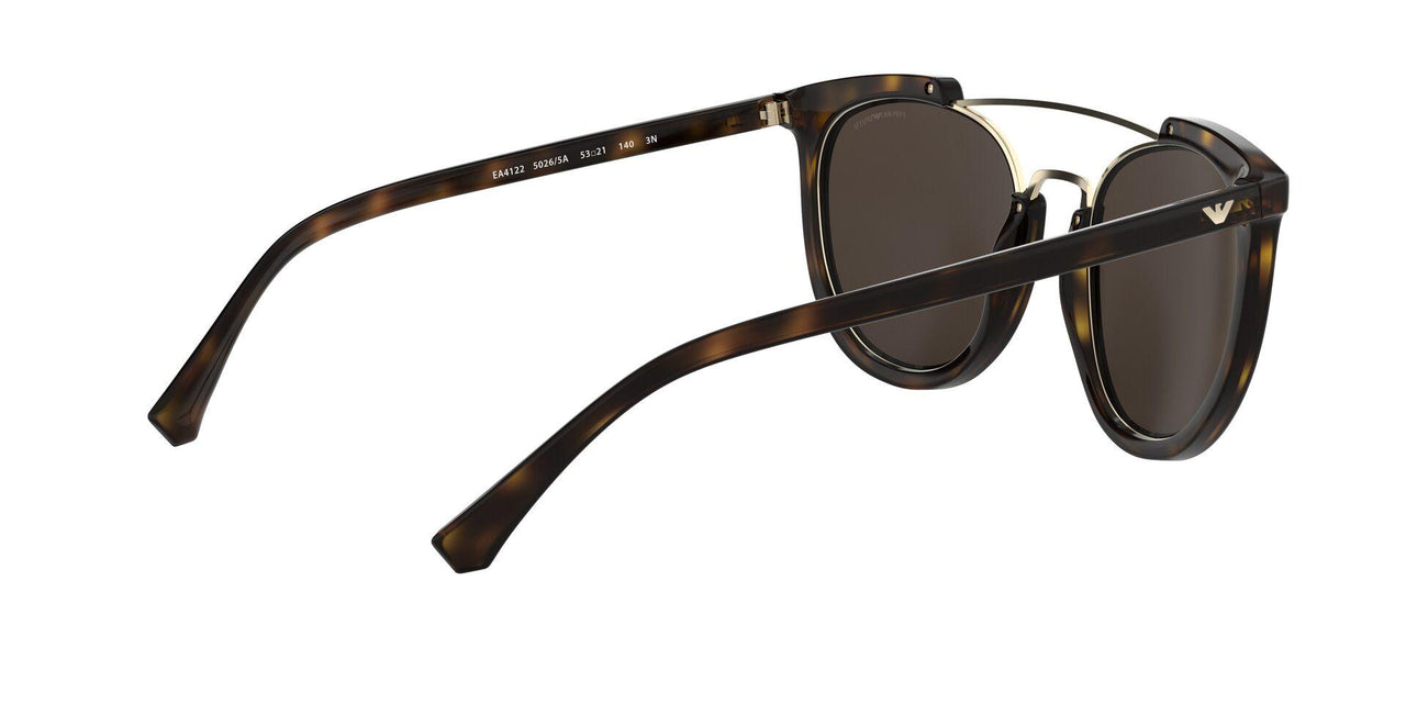 50265A - Havana - Light Brown Mirror Dark Gold