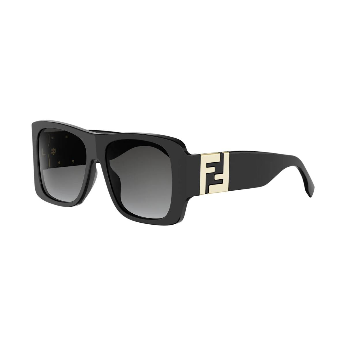 01B - Shiny Black - Grey Gradient