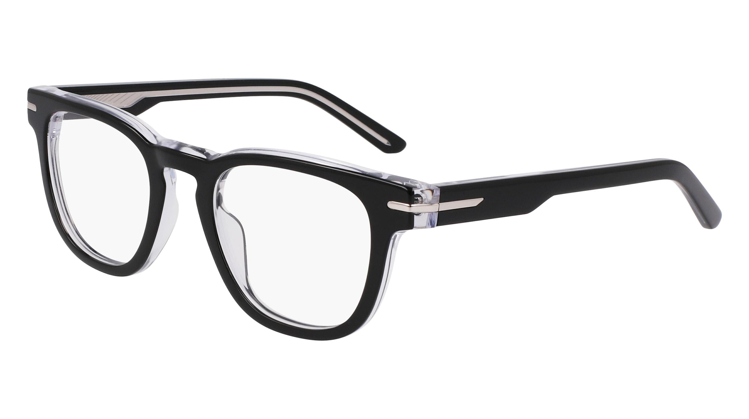 Nike 7175 Eyeglasses 010 - Black/Crystal Laminate