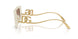 331294 - Brown - Clear Gradient Brown Mirror Silver
