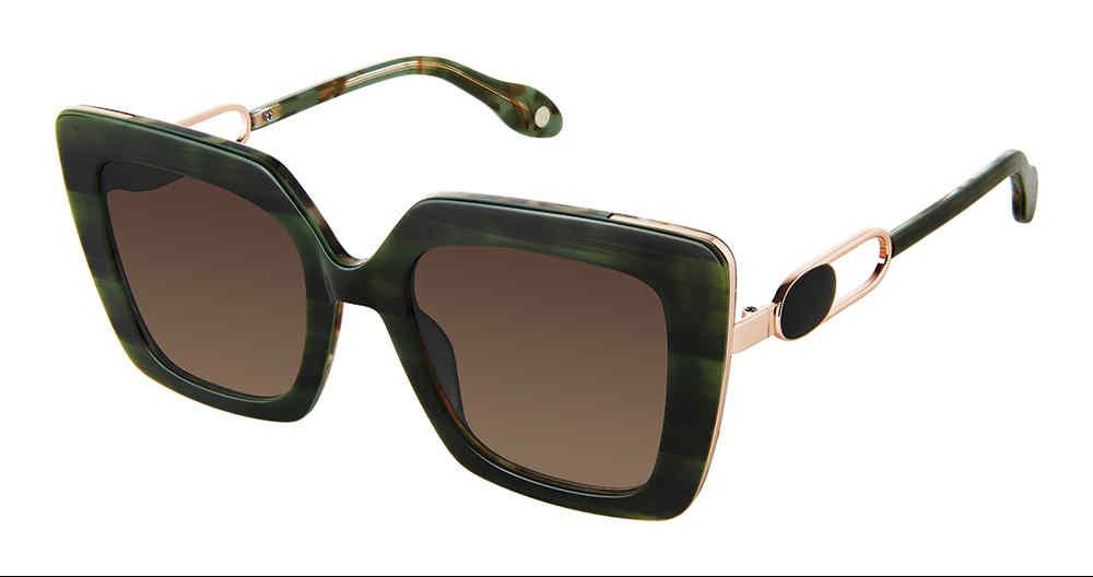 Fysh Brown Square Sunglasses Bon Chic Womens Fashion Square Sunglasses main image 3