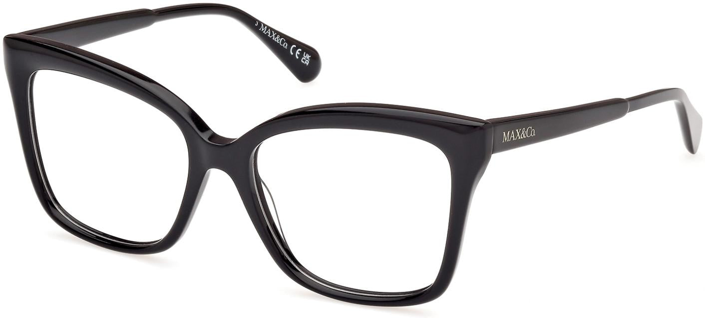 Max & Co Black Plastic Glasses Women\'s (Frames) Max&Co MO5201 001 - Eyeglasses for Woman - LookerOnline main image 2