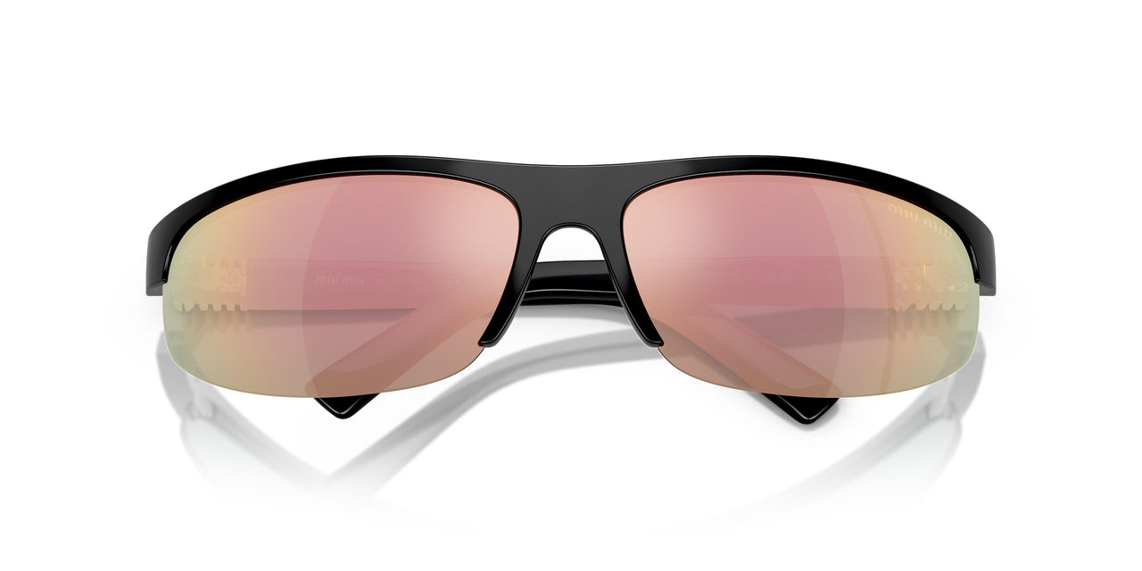 1AB90J - Black - Dark Grey Mirror Pink