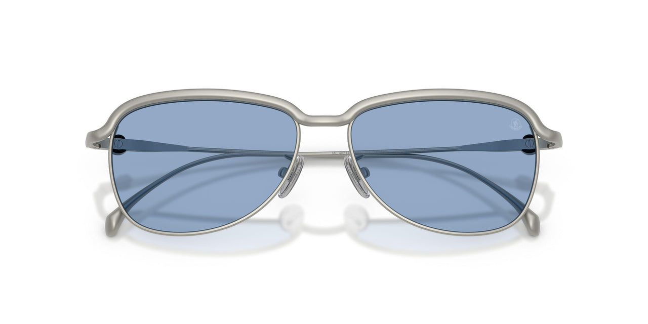 100480 - Silver - Solid Light Blue