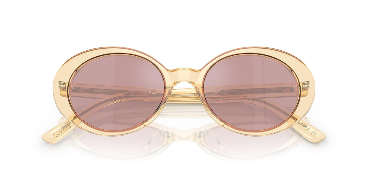 1792AK - Beige - Pink Satin Mirror Polarized