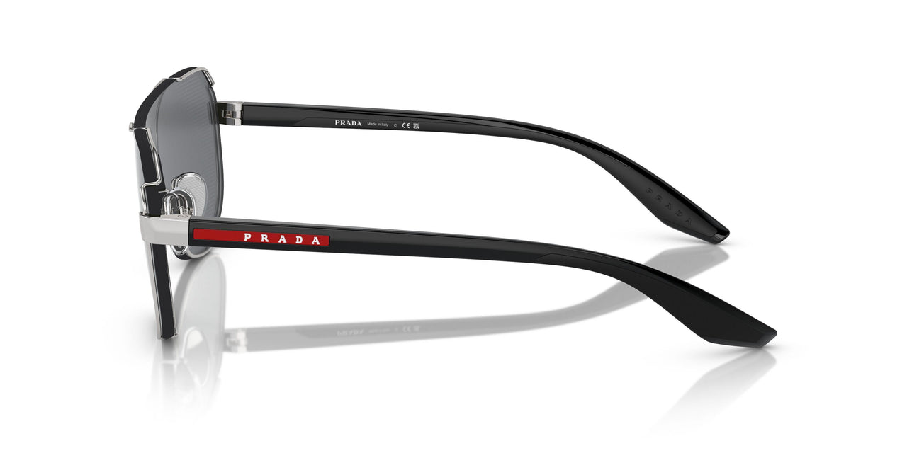 1BC07U - Silver - Grey Mirror Black