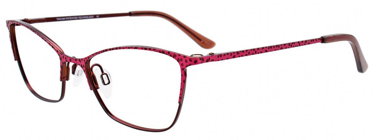 30 - Satin Dark Pink & Dark Brown