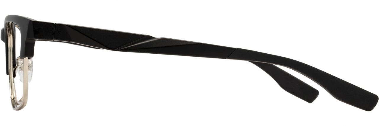 1 - Matte Black / Silver