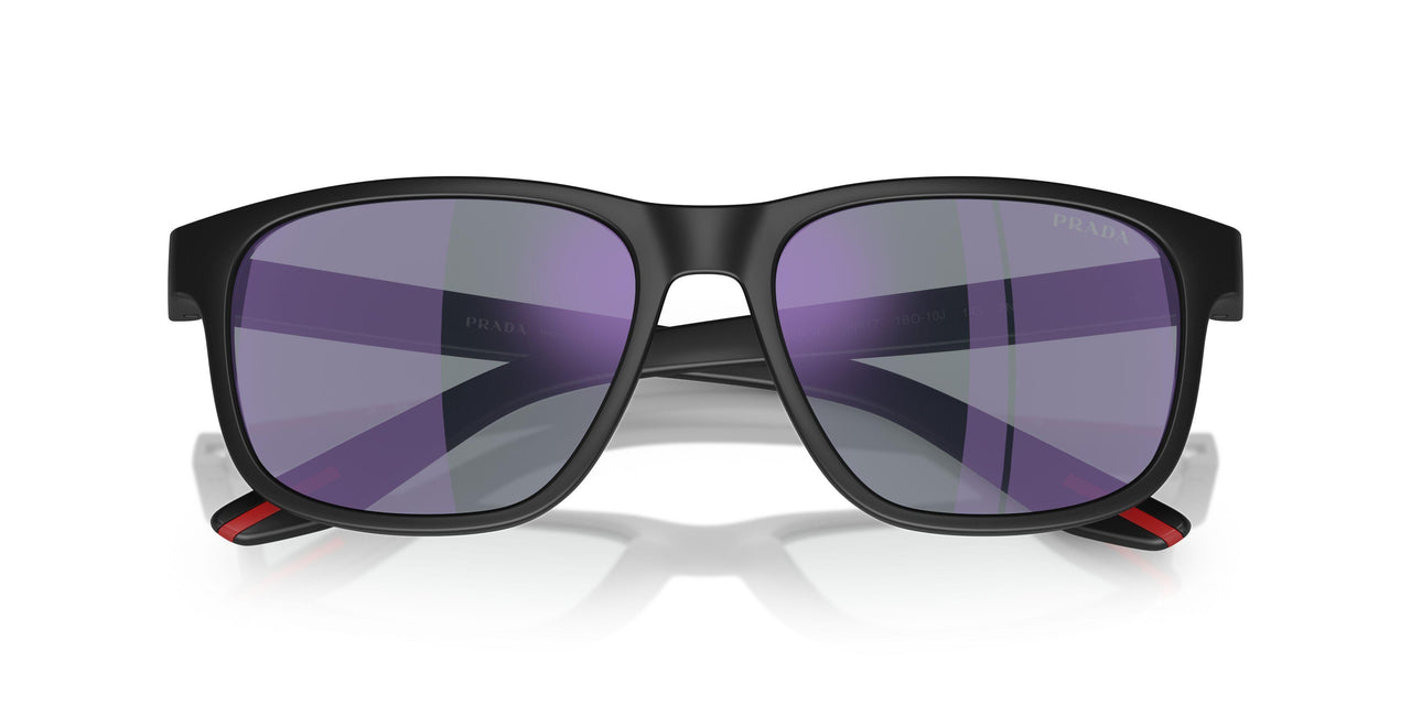 1BO10J - Black - Dark Blue Mirror Violet
