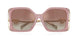 5535B8 - Pink - Gradient Brown Mirror Silver